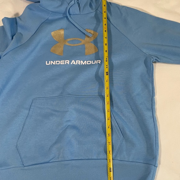 Under Armour women’s light blue hoodie, size Large, NWT - Picture 5 of 6